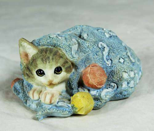 Cat under a Blanket - Bid Now!!!