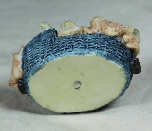 Cat sleeping in a Basket - Bid Now!!!