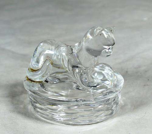 Glass Cat - Bid Now!!