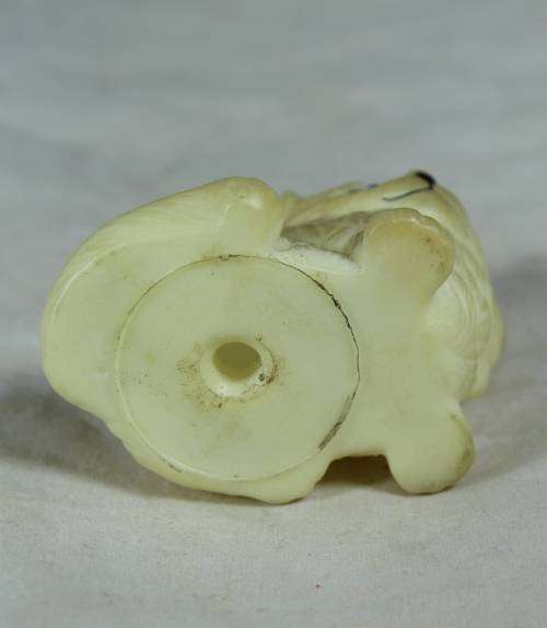 Miniature plastic cat