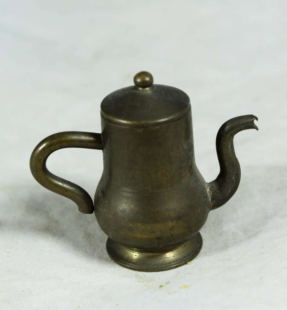 Miniature brass - Coffee kettle -  Gorgeous!