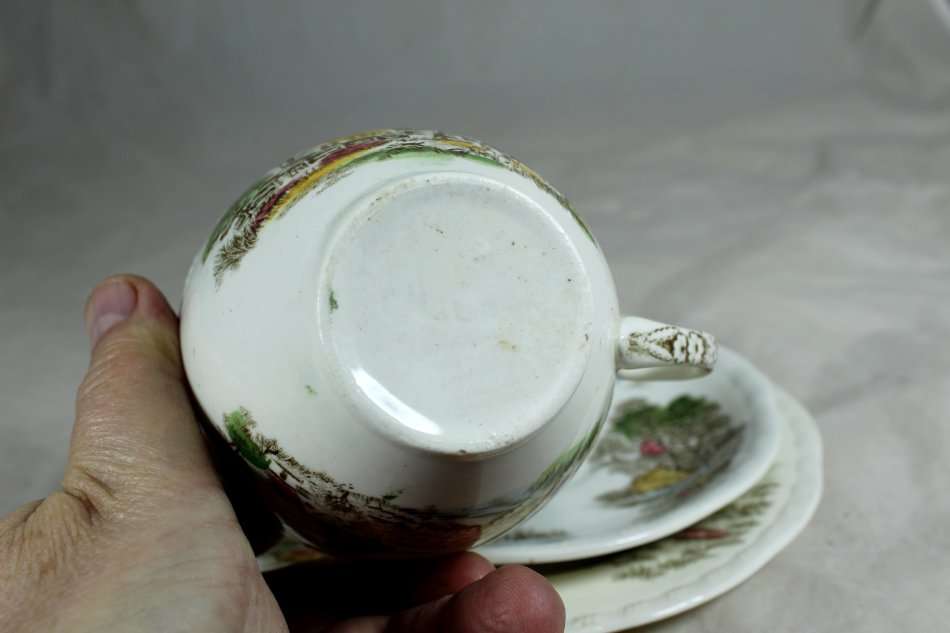 Alfred Meakin - Constables Cottage  - Trio  -  Stunning!!! - Bid Now!!!