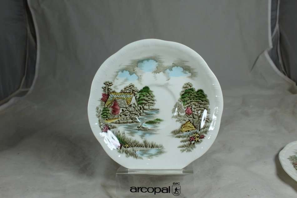 Alfred Meakin - Constables Cottage  - Trio  -  Stunning!!! - Bid Now!!!