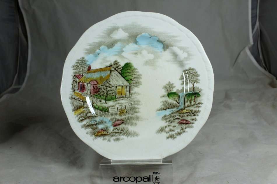 Alfred Meakin - Constables Cottage  - Trio  -  Stunning!!! - Bid Now!!!