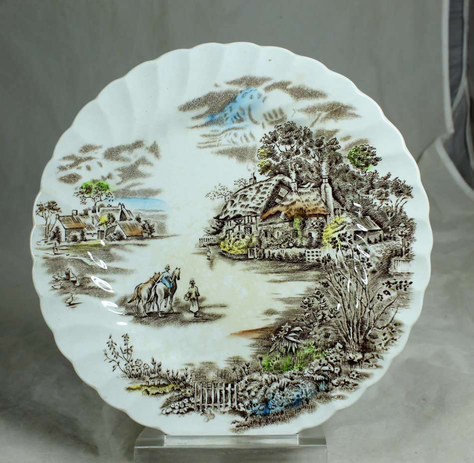 Johnson Bros. - Happy England - Side Plate - Stunning !!!! - Bid Now!!!