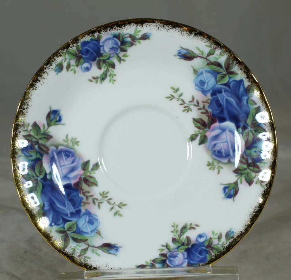 A STUNNING ROYAL ALBERT - MOONLIGHT ROSE - DEMITASSE DUO - BID NOW !!!