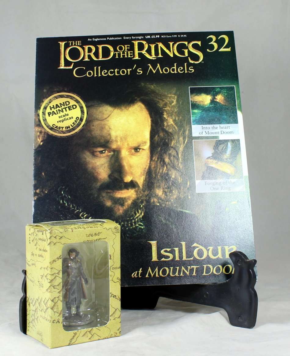 LORD OF THE RINGS - ISILDUR  AT MOUNT DOOM- BID NOW!!!