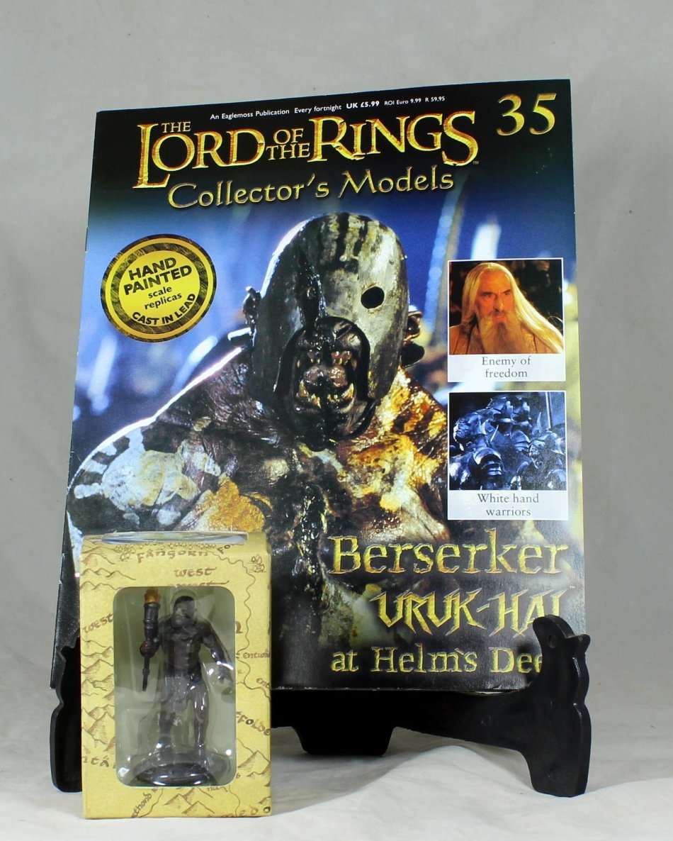 LORD OF THE RINGS - BESERKER URUK-HAI AT HELMS DEEP -  BID NOW!!!