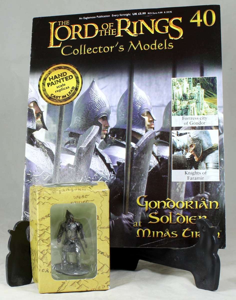LORD OF THE RINGS - GONDORIAN SOLDIER AT MINAS TIRITH - BID NOW!!!