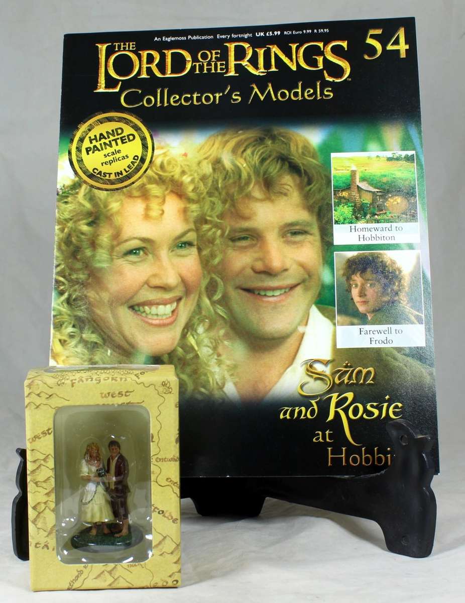 LORD OF THE RINGS - SAM & ROSIE AT HOBBITON - BID NOW!!!