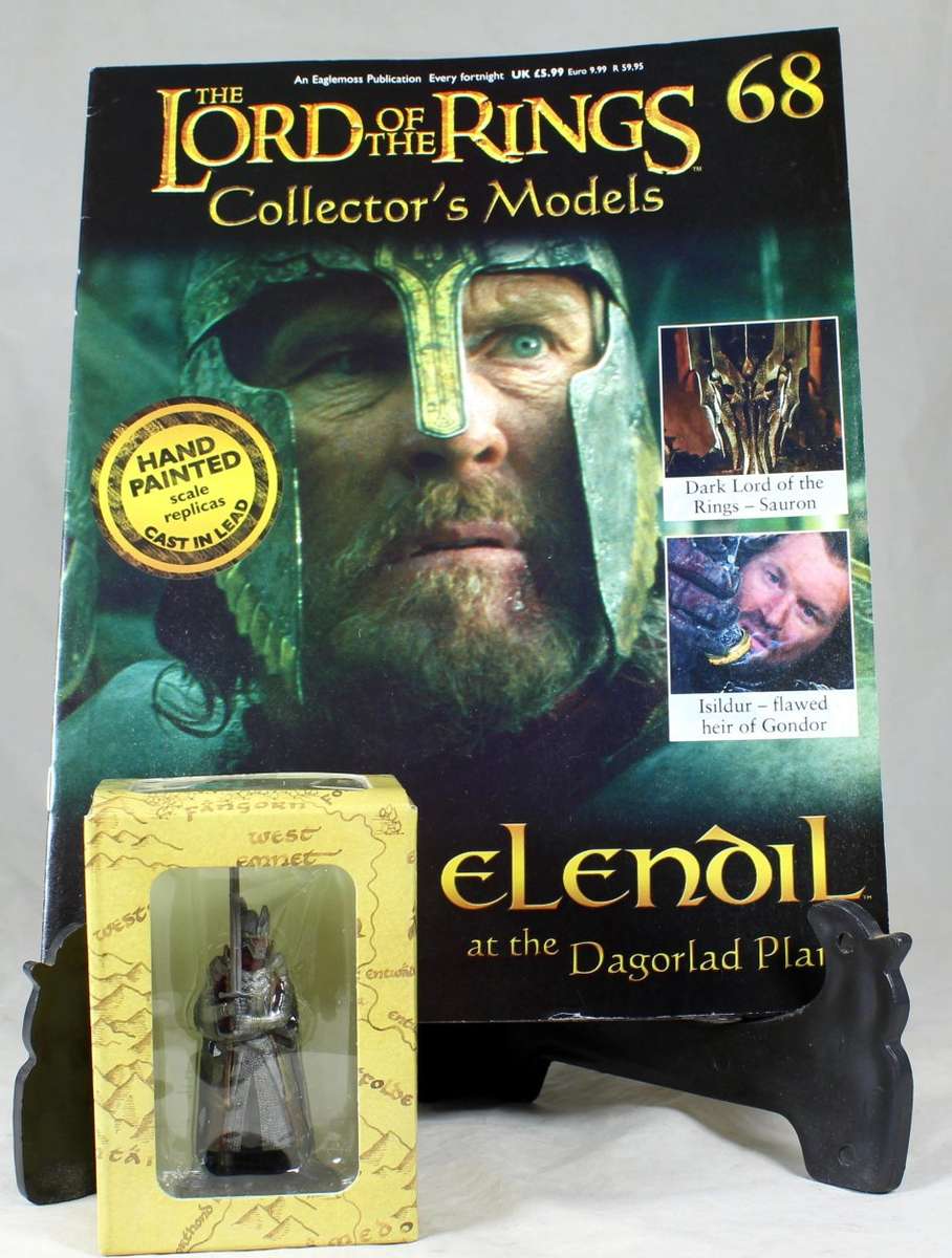 LORD OF THE RINGS - ELENDIL AT THE DAGORLAD PLAIN - BID NOW!!!