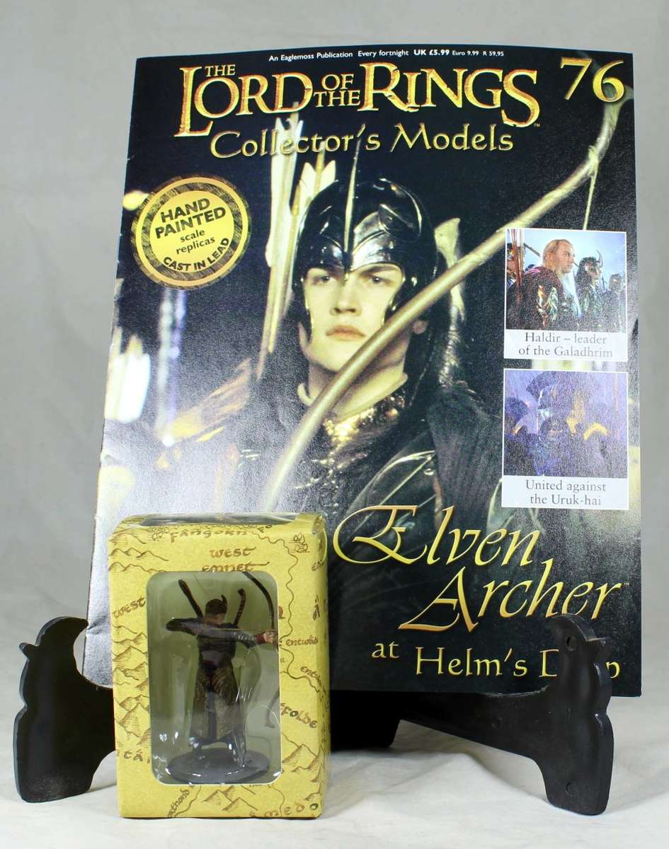 LORD OF THE RINGS - ELVEN ARCHER AT HELM`S DEEP - BID NOW!!!