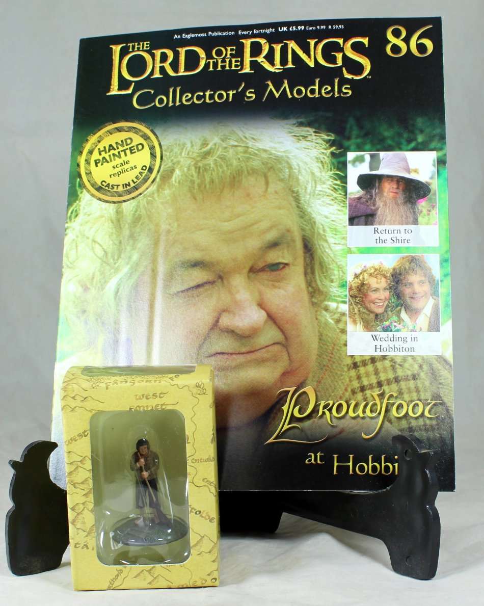 LORD OF THE RINGS - PROUDFOOT AT HOBBITON - BID NOW!!!