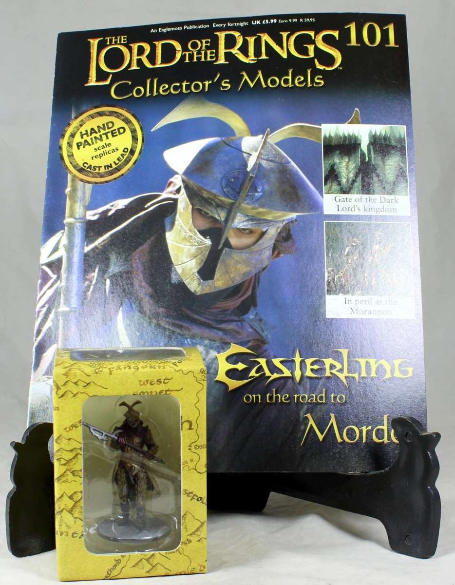 LORD OF THE RINGS - EASTERLING ON THE ROAD TO MORDOR - BID NOW!!!