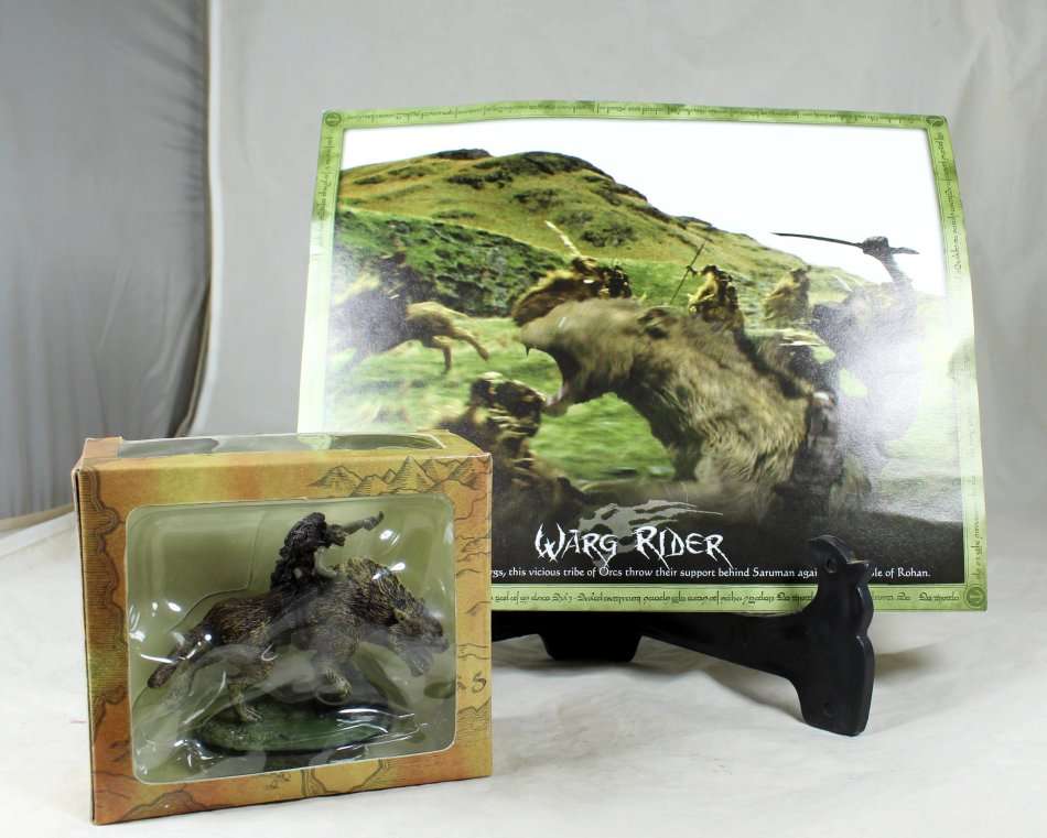 LORD OF THE RINGS - SPECIAL EDITION - WARG RIDER - BID NOW!!!