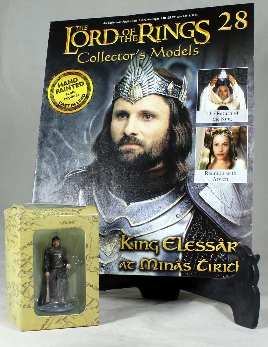 LORD OF THE RINGS - KING ELESSAR AT MINAS TIRITH - BID NOW!!!