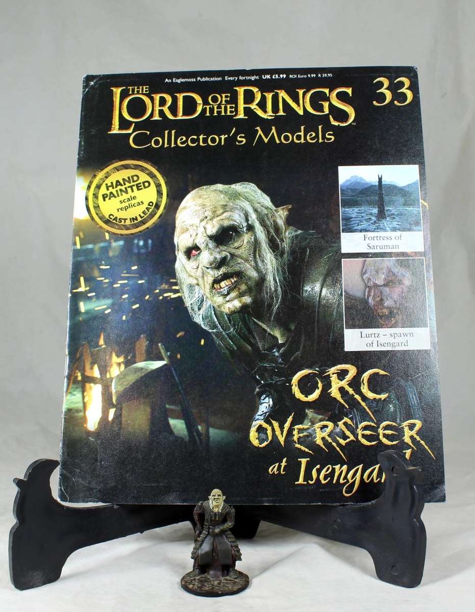 LORD OF THE RINGS - ORC OVERSEER AT ISENGARD #33 - BID NOW!!!