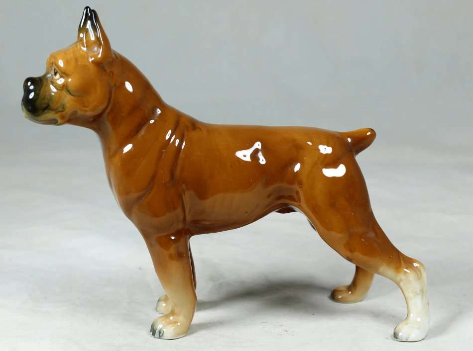 Porcelain Boxer dog