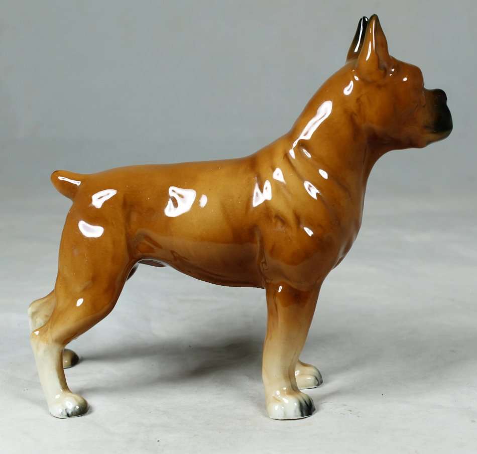 Porcelain Boxer dog