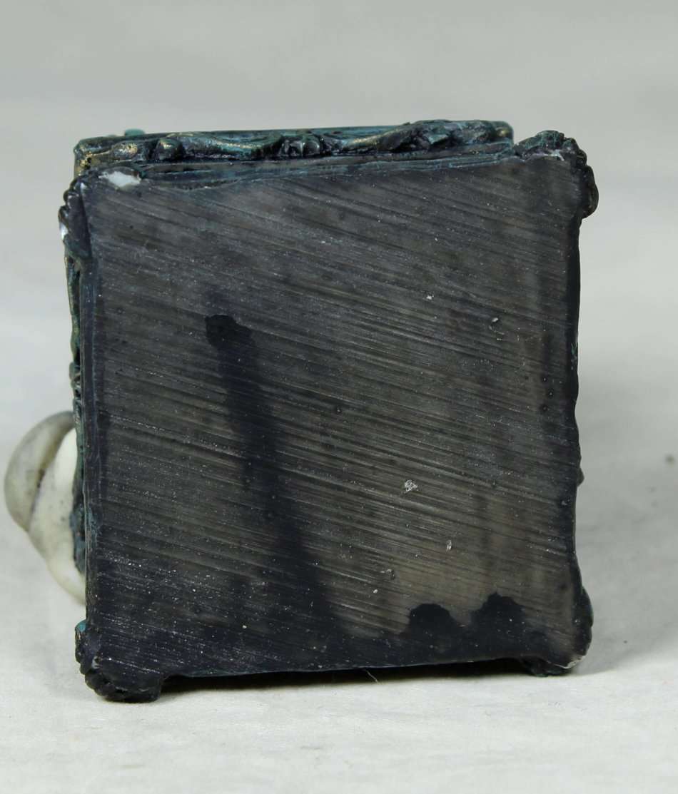 Cats playing on an old gramophone