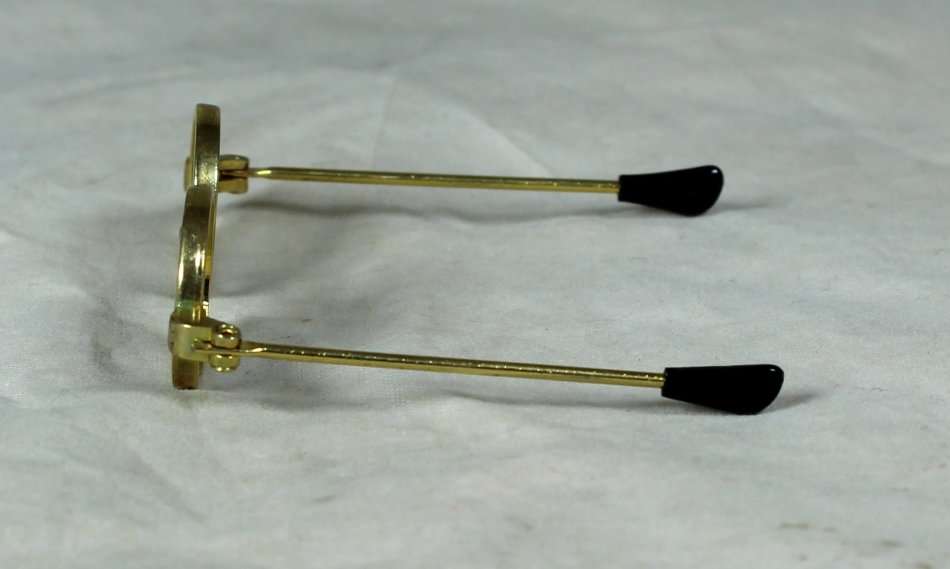 MINIATURE BRONZE - JOHN LENNON GLASSES - BID NOW!!!