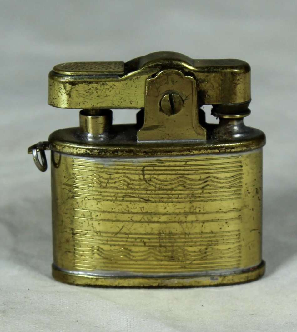Miniature bronze brass lighter
