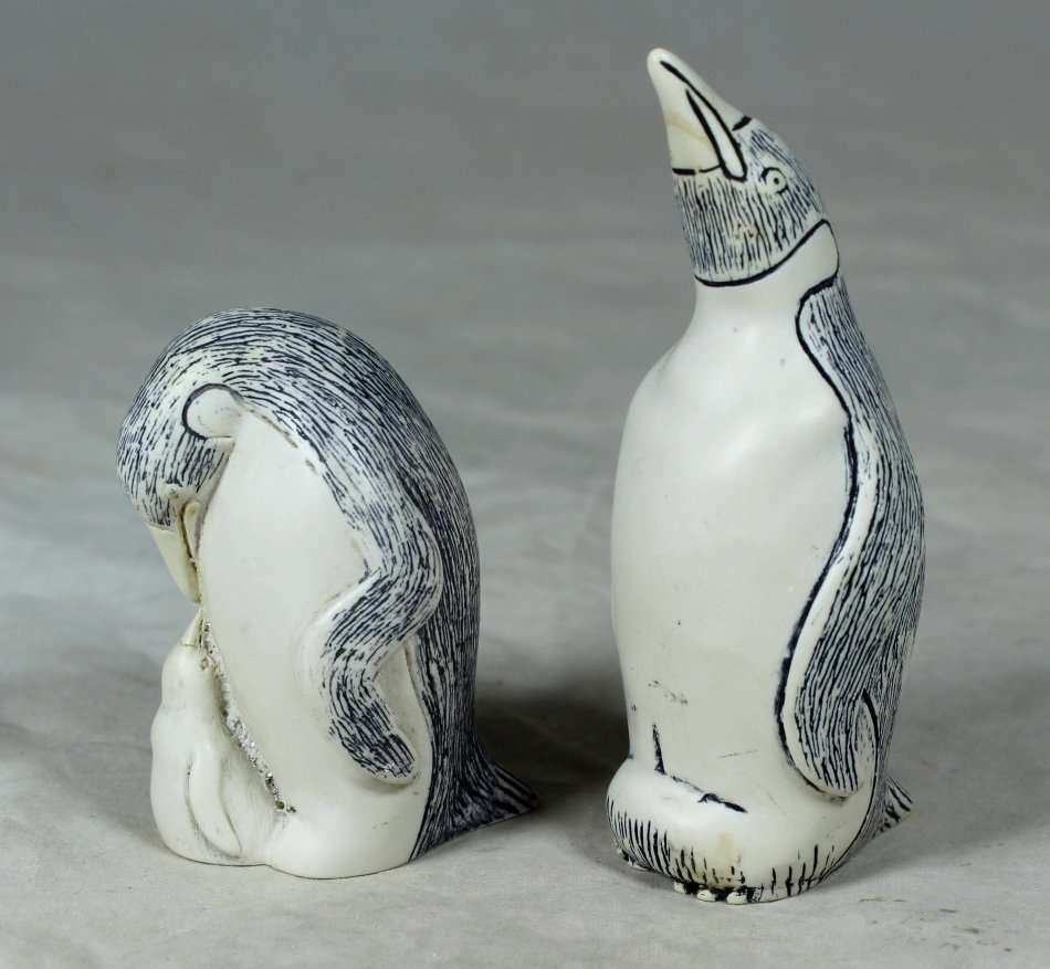 Small penguin family