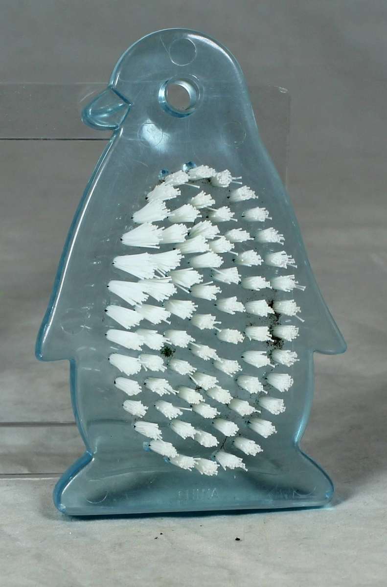 Penguin nail brush