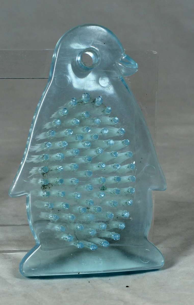 Penguin nail brush