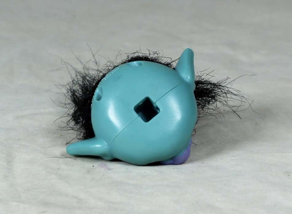 McDONALDS TROLL PENCIL TOPPER WITH BLACK HAIR - GUY DIAMOND - BID NOW!!!!