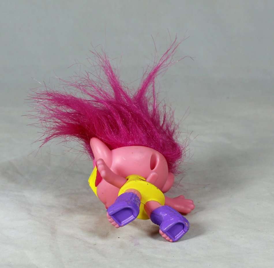 McDONALD`S TROLL DOLL - PARTY POPPER - BID NOW!!!!