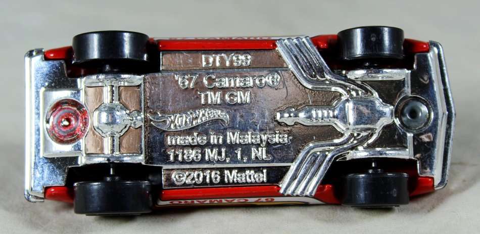 HOTWHEELS - '67 CAMARO (2016) - BID NOW !!