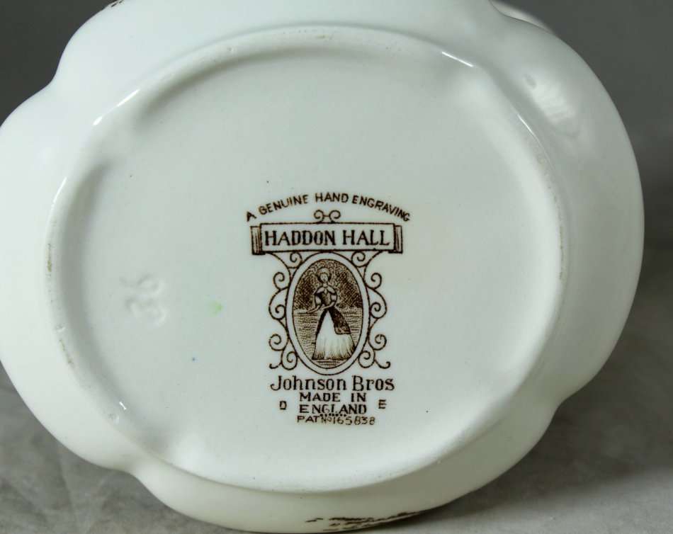 JOHNSON BROS. HADDON HALL - PITCHER - BID NOW!!!!