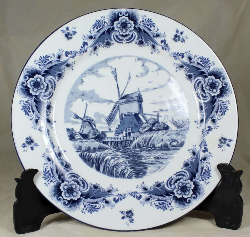 DELFT BLAUW DISPLAY PLATE - BID NOW!!!