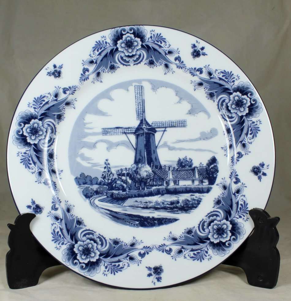 DELFT BLAUW DISPLAY PLATE - BID NOW!!!