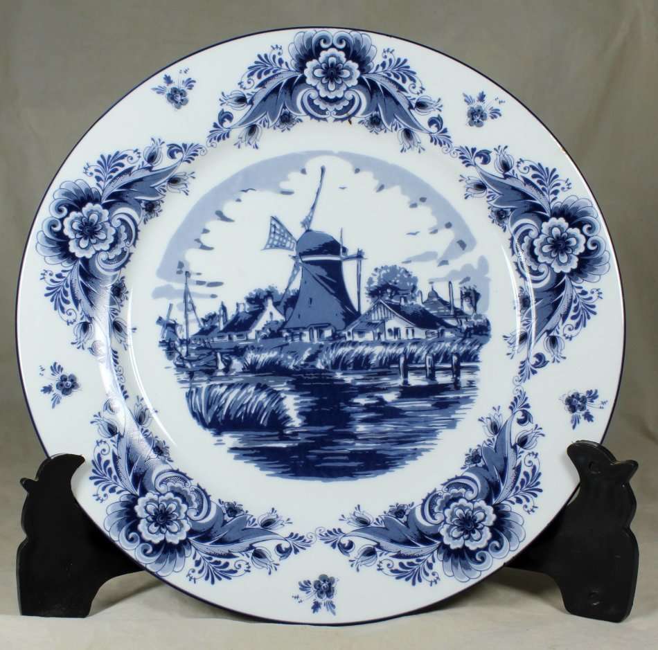DELFT BLAUW DISPLAY PLATE - BID NOW!!!