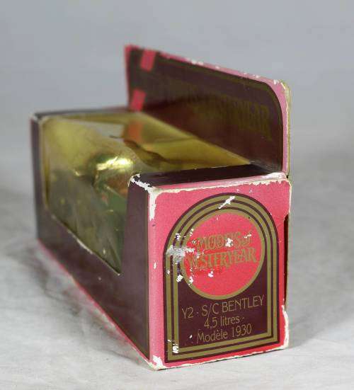 MATCHBOX MODELS OF YESTERYEAR -Y2 1930 41/2 LT SUPER CHARGED BENTLEY 1984 - BID NOW!!!