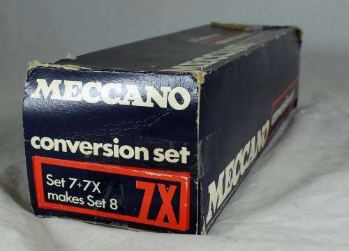MECCANO CONVERSION SET /SET OF 7+7  MAKES SET 8 - BID NOW!!!