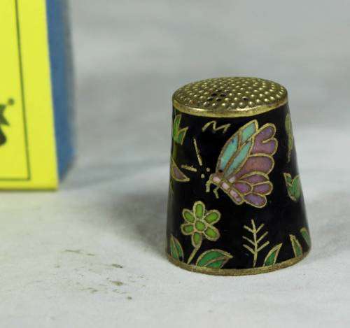 THIMBLE - CLOISSONE (BUTTERFLY) - BID NOW!!
