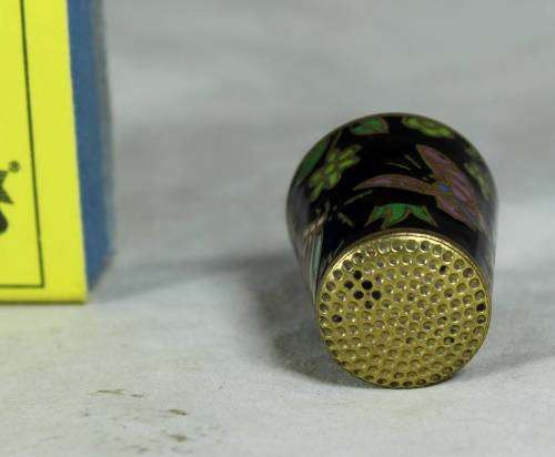 THIMBLE - CLOISSONE (BUTTERFLY) - BID NOW!!