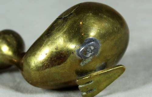 MINIATURE BRASS DODO FAMILY (UNIQUE) - BID NOW !!!