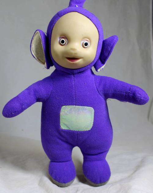 PURPLE TELLY TUBBIE (TINKY WINKY) (TIMELESS)  BID NOW!!