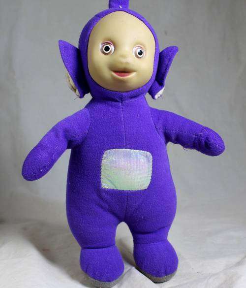 PURPLE TELLY TUBBIE (TINKY WINKY) (TIMELESS)  BID NOW!!