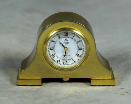 ANTIGUA MINIATURE CLOCK-BID NOW!!