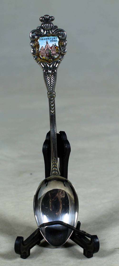 SOUVENIR TEASPOON- FRANKFURT(BEAUTIFUL) -BID NOW!!!