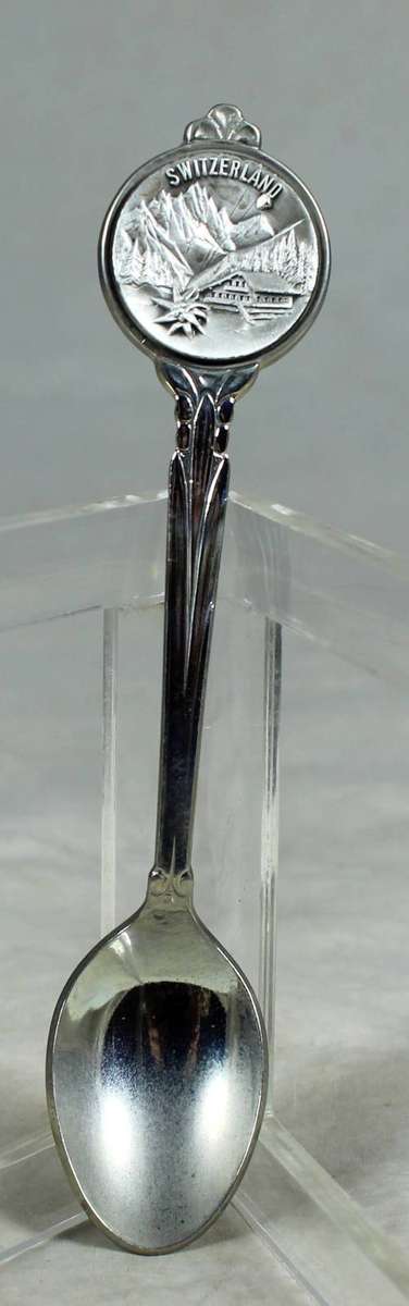 SOUVENIR TEASPOON-SWITZERLAND (BEAUTIFUL)-BID NOW!!!