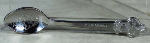 SOUVENIR SPOON-ROLEX (LUGANO) (ELEGANT)-BID NOW!!!