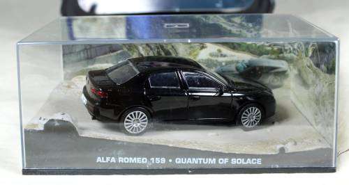 JAMES BOND 007 WITH MAGAZINE - ALFA ROMEO159 (QUANTIM OF SOLACE) #63