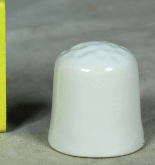 LOVELY PORCELAIN THIMBLE (MARCH WITH SUNFLOWERS)-BID NOW!