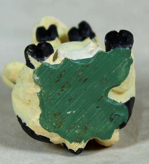 MINIATURE-MOLDED COW SITTING(LOVELY)BID NOW!!!!